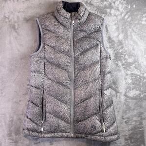 Mountain Hardwear Gray Quilted PufferVest Lightweight Insulated Outdoor Women’sS